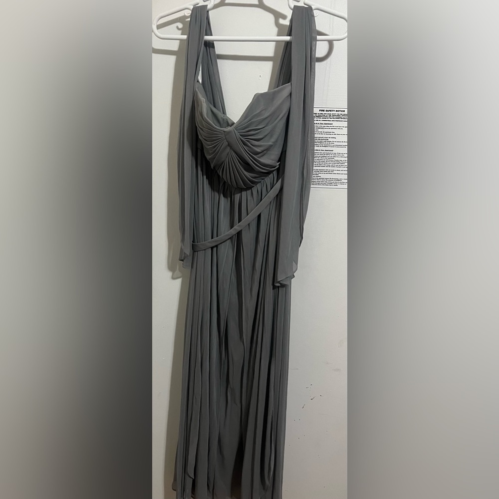 Gray David’s bridal convertible dress, worn once for a wedding